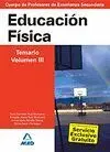 T3 Educacion Fisica -Temario para Profesores de Enseñanza..