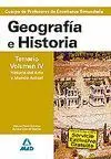 007 T/4. Geografia e Historia -Temario Profesores Enseñanza Secundari