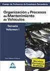 T/I Organizacion y Procesos de Mantenimiento de Vehiculos