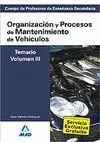 T/Iii Organizacion y Procesos de Mantenimiento de Vehiculos