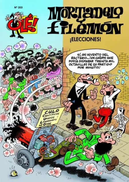 ¡Elecciones! Mortadelo y Filemon Ole!203