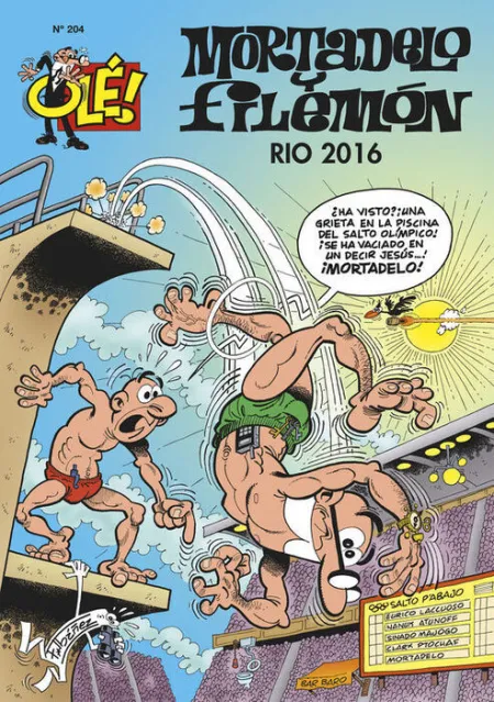 Ole! N204 Rio 2016 Mortadelo y Filemon