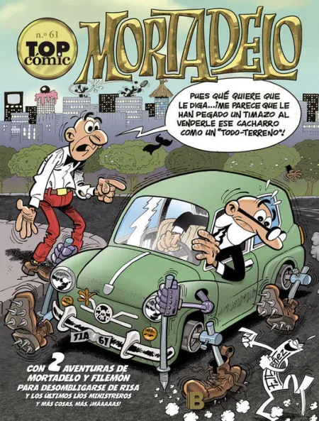 El Brujo el Huerto Siniestro (Top Cómic Mortadelo 61)