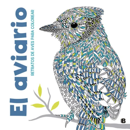 El Aviario. Retratos de Aves para Colorear