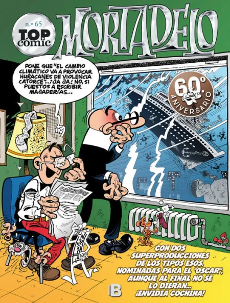 Top Cómic Mortadelo N. º 65. El Capo se Escapa