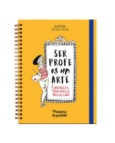 023/024 Agenda Profesor -Ser Profe Es un Arte Abstracto Pero Arte Al Fin y Al Cabo
