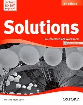 014 Wb Solutions Pre Intermediate +Cd Pack 2ª Edición
