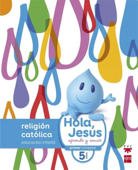 016 5Años Religion Catolica Hola Jesus Aprende y Sonrie