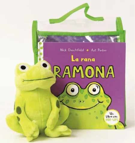 Pack la Rana Ramona (Libro+Muñeco)