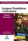 010 T/Ii Lengua Castellana y Literatura Profesores Secundaria
