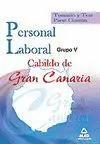 010 Personal Laboral Grupo V Cabildo Gran Canaria Temario y Test