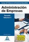 010 T1 Administracion Empresas -Temario Profesores Secundaria