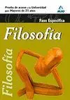 010 Filosofia -Fase Especifica. Prueba de Acceso a la Universidad