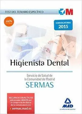 015 (Madrid) Test Higienista Dental Comunidad de Madrid