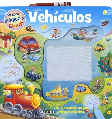 Vehiculos ( mi Libro Magico de Color ) -Ref. 3290-2
