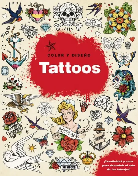 Tattoos. Color y Diseño Ref. 917-2