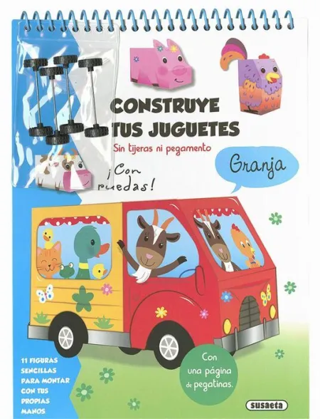 Granja. Construye Tus Juguetes sin Tijeras Ni Pegamento Ref. 3326-1