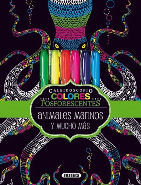 Animales Marinos y Mucho Mas. Caleidoscopio Colores Fosforescentes Ref. 6027-2