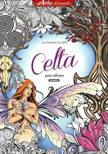 Celta para Colorear. 16 Láminas de Arte Ref. 916-05