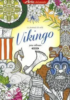 Vikingo. 16 Láminas de Arte para Colorear Ref. 916-06