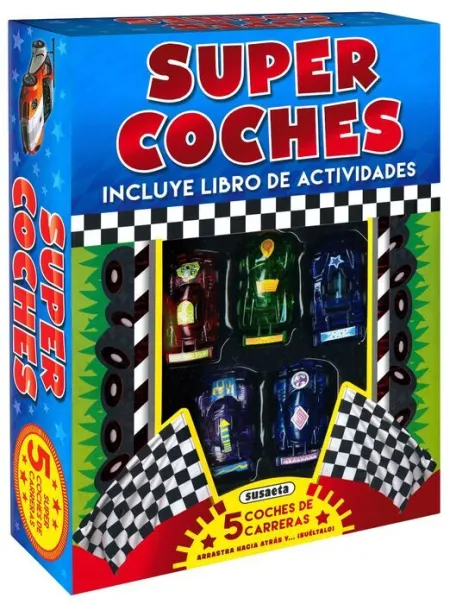 Super Coches. Incluye Libro de Actividades Ref. 3339-2