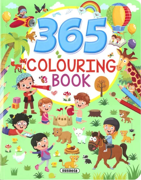 365 Colouring Book Verde Ref. 6085-3