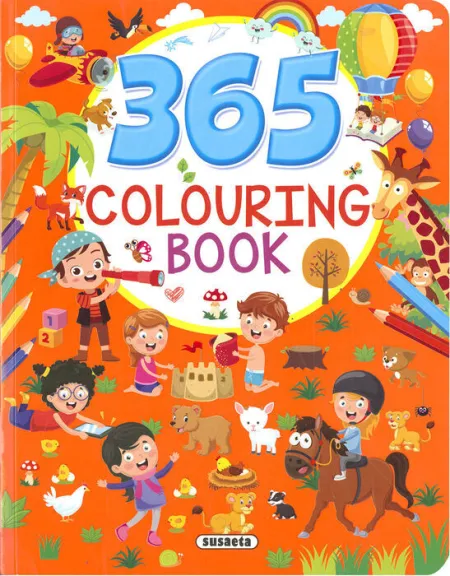 365 Colouring Book Naranja Ref. 6085-4