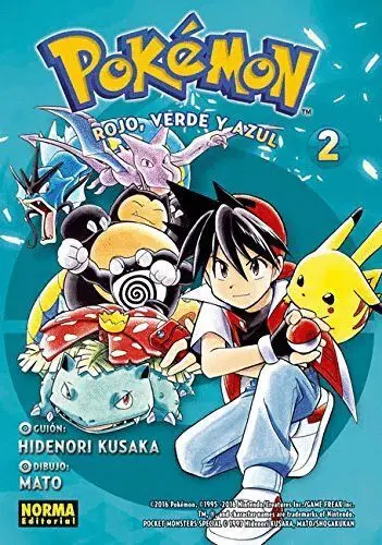 016 Pokémon 02 Rojo, Verde y Azul 2