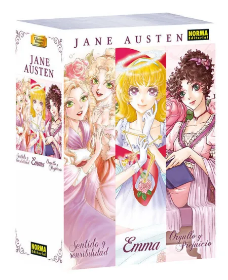 Pack Clasicos Manga:jane Austen