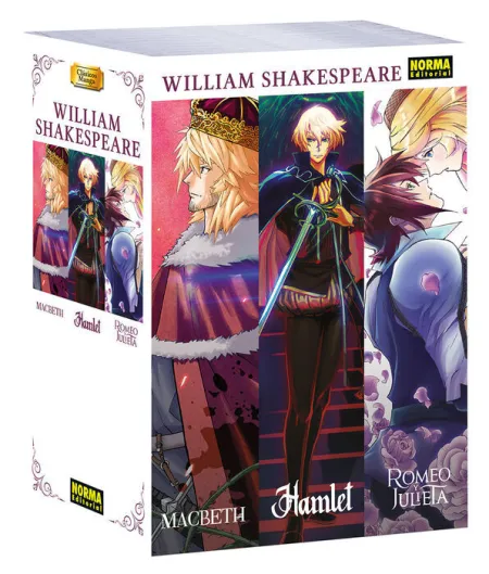 Pack Clasicos Manga:william Shakespeare