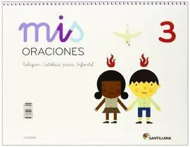 014 Mis Oraciones 3. Religion Catolica para Infantil