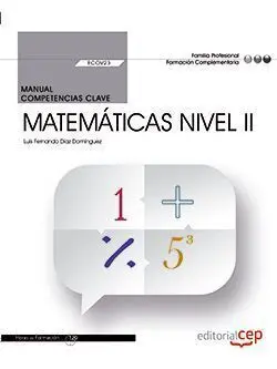 015 Manual Nivel Ii Competencia Clave Matemáticas