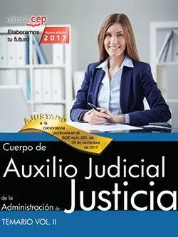 018 T2 Auxilio Judicial Administración Justicia -Temario
