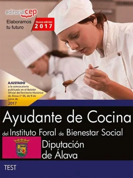 017 (Alava) Test Ayudantes Cocina Instituto Foral Diputacion Alava