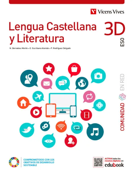 022 Lengua Castellana y Literatura 3D. (Comunidad en Red). Edición Combinada