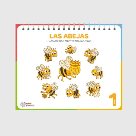 024 3Años las Abejas unas Amigas Muy Trabajadoras