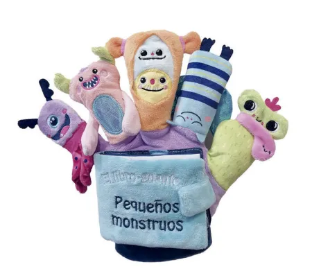 Pequeños Monstruos (Libro Guante con Títeres de Dedo)