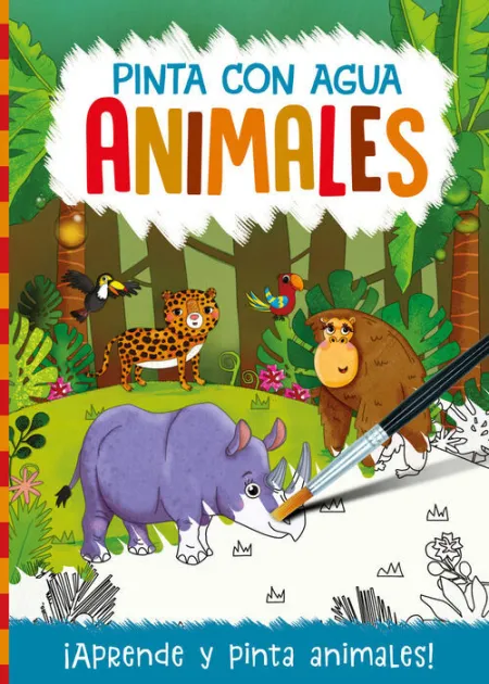 Kit Arte:pinta con Agua Animales