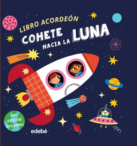 Cohete Hacia la Luna (Libro Acordeon)