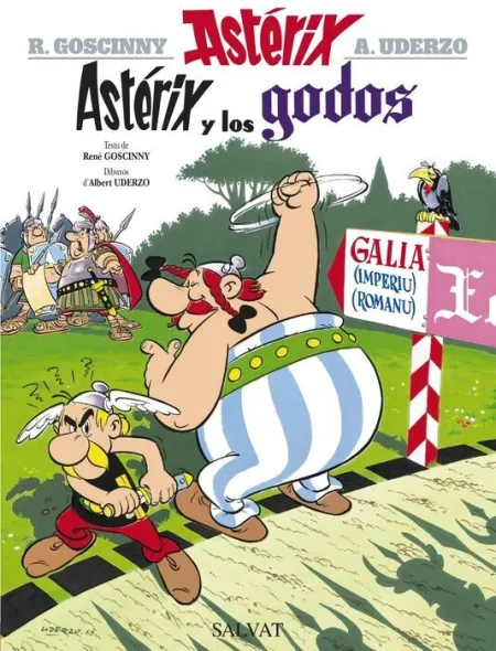 Asterix y los Godos (Asturiano)