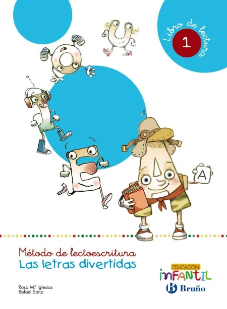 022 4Años las Letras Divertidas Libro de Lectura 1