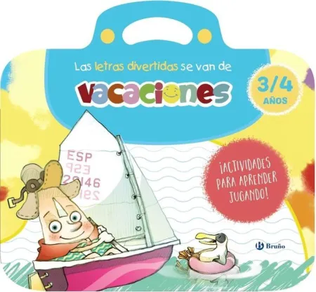3/4 Años las Letras Divertidas se Van de Vacaciones