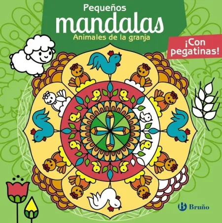 Pequeños Mandalas. Animales de la Granja