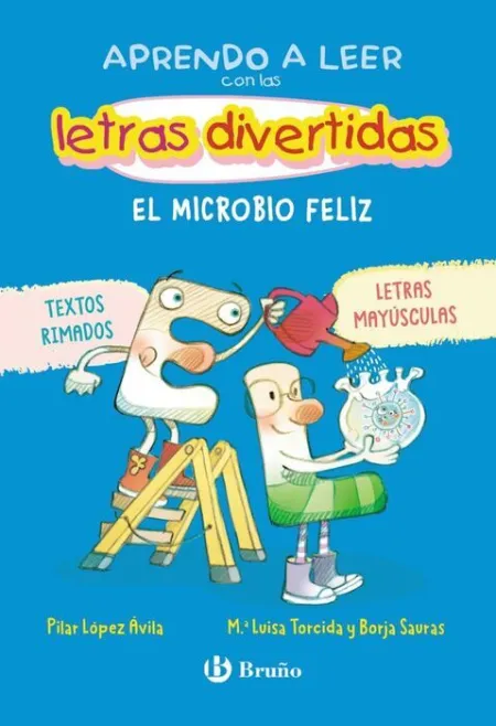 Aprendo a Leer con las Letras Divertidas 7 el Microbio Fel