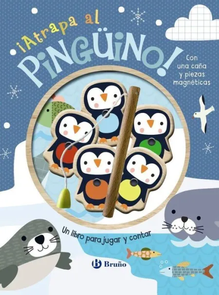 Atrapa Al Pinguino un Libro para Jugar y Contar