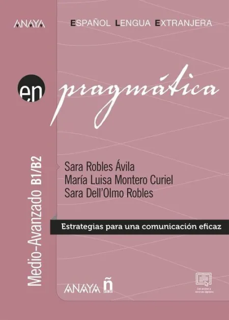 Pragmática. Nivel Medio-Avanzado B1-B2