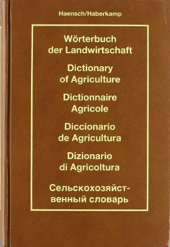 Diccionarioã?Â¡Deã?Â¡Agriculturaã?Â¡-Alemã?Â¡N-Inglã?Â©S-Ã?Â¡Francã?Â©S-Espaã?Â±Ol-Italiano-Rusoã?Â¡
