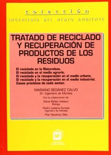 Tratado Reciclado y Recuperacion de Productos de los Residuos
