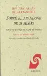 Sobre el Abandono de sí Mismo