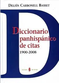 Diccionario Panhispã?Â¡Nico de Citas
